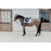 Kentucky Horsewear Mantilla Plaited Logo Doma Blanco