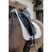 Kentucky Horsewear Mantilla Plaited Logo Doma Blanco