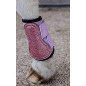 Kentucky Horsewear Protectores de piernas Glitter Unicorn Rosa Viejo
