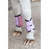 Kentucky Horsewear Protectores de piernas Glitter Unicorn Rosa Viejo