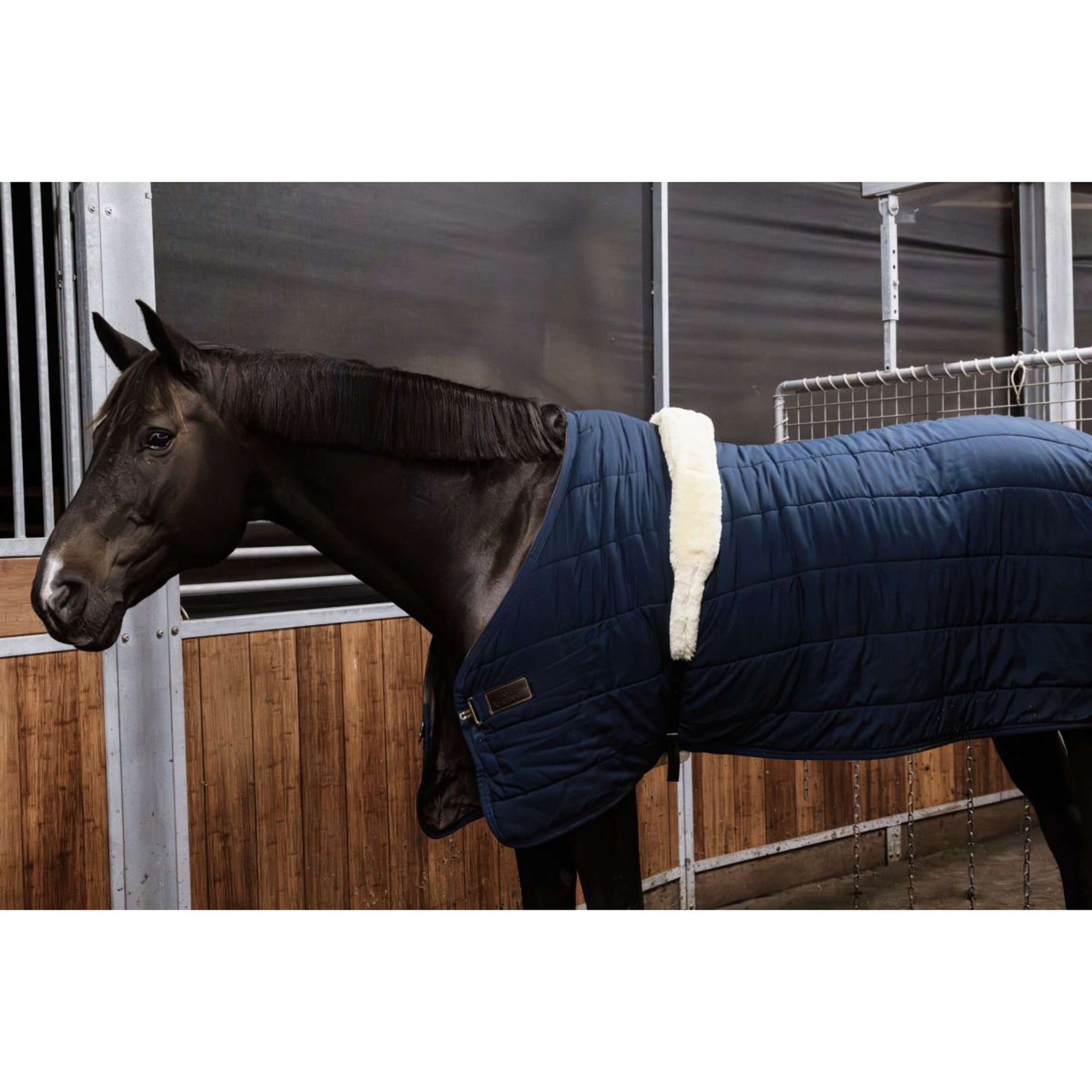 Kentucky Horsewear Cincha de Trabajo Sheepskin Negro