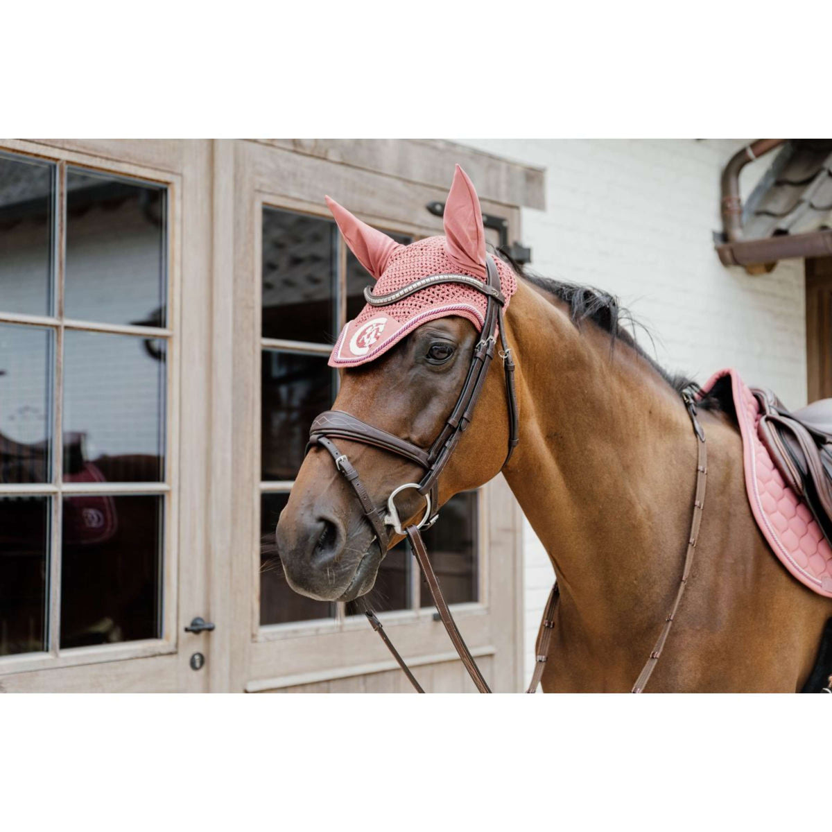 Kentucky Bonete para Orejas Wellington Soundless 3D Logo Rope Old Rose