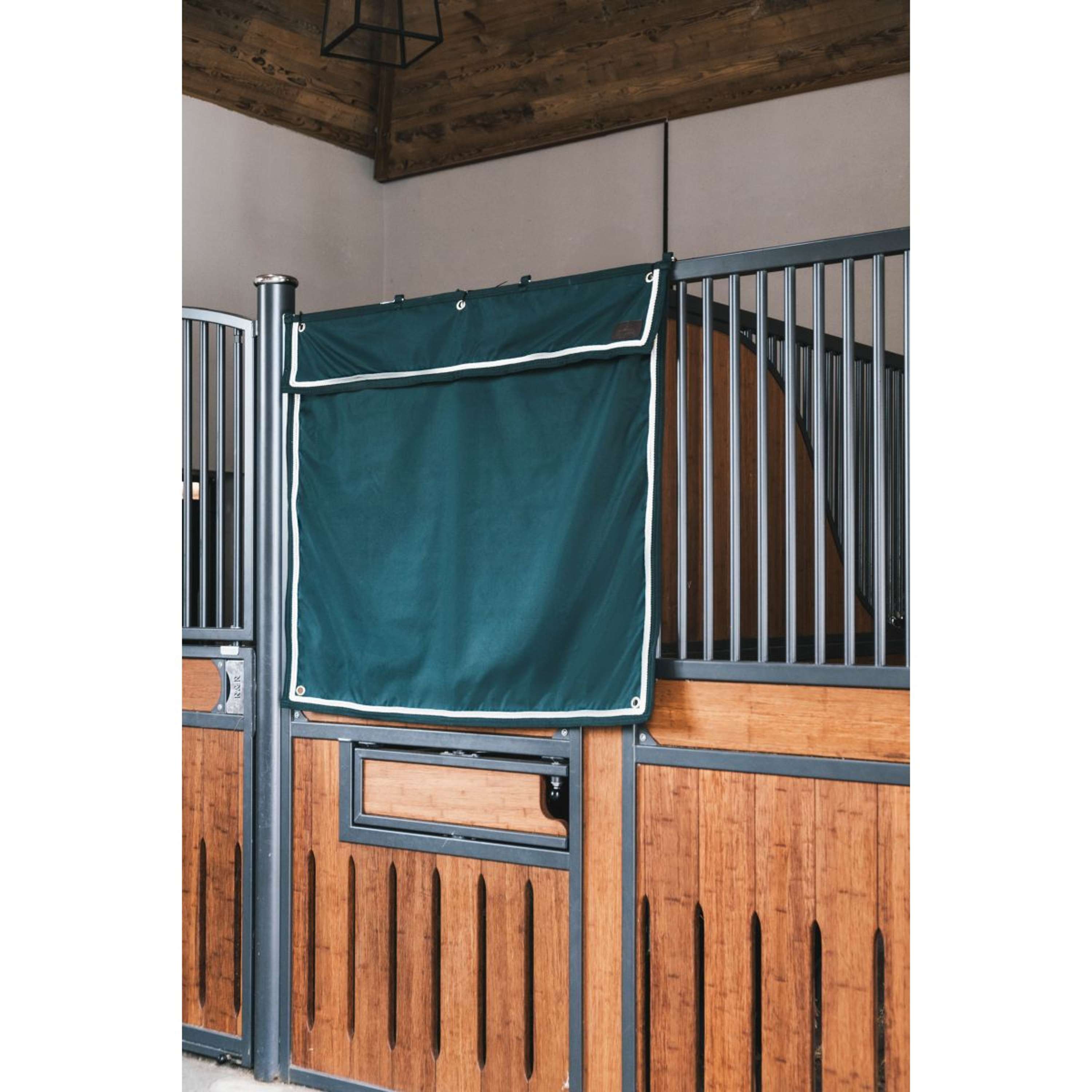 Kentucky Horsewear Cortinas de Establo Classic Short Verde Oscuro