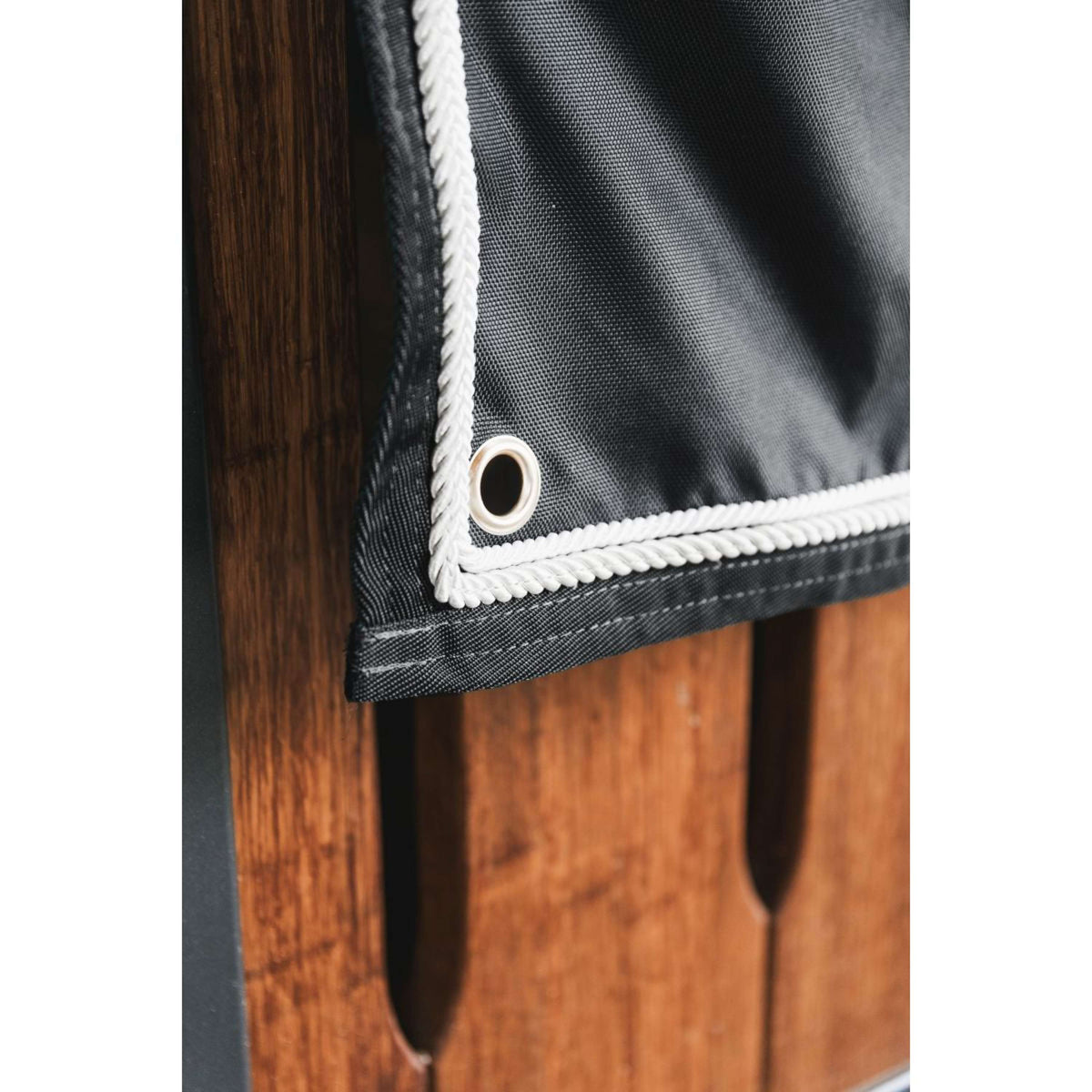 Kentucky Horsewear Cortinas de Establo Classic con Compartimentos Negro