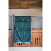 Kentucky Horsewear Cortinas de Establo Classic con Compartimentos Verde Oscuro