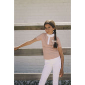 Kentucky Pantalón de Equitación Miami City Knee Grip Girls Blanco