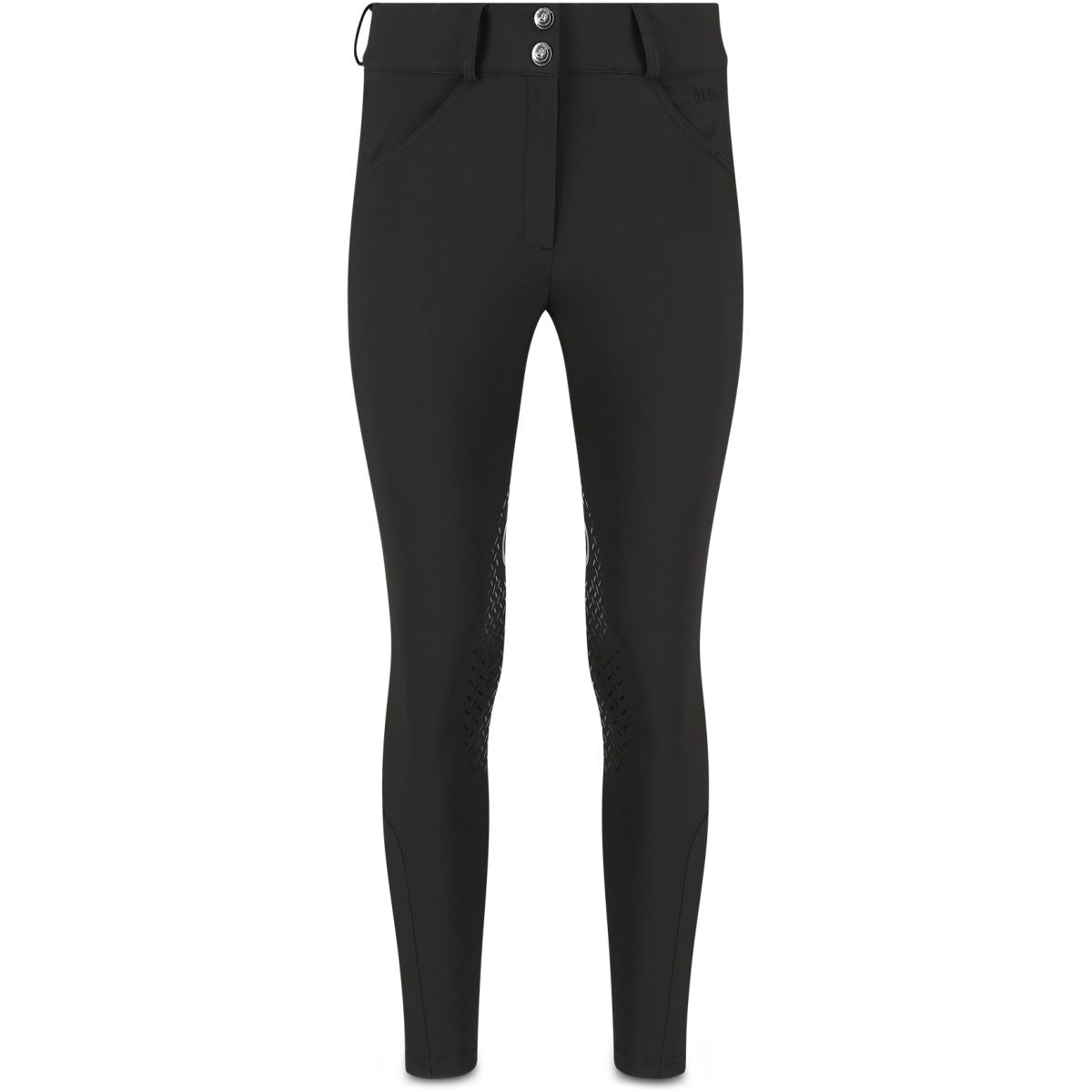 Kentucky Pantalón de Equitación Miami Knee Grip Mujer Negro