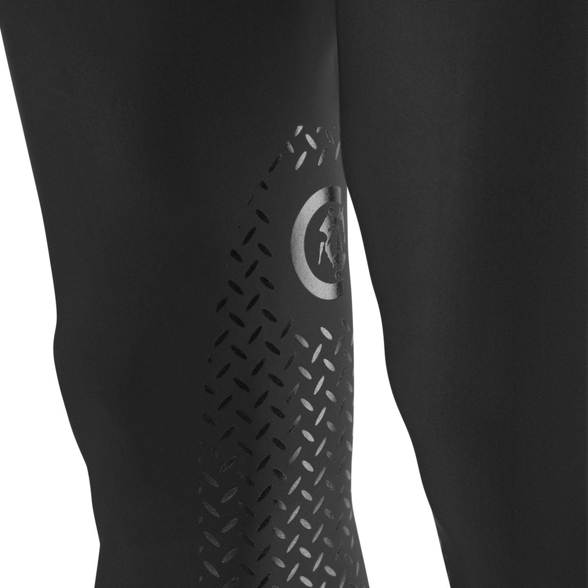 Kentucky Pantalón de Equitación Mexico Knee Grip Hombres Negro