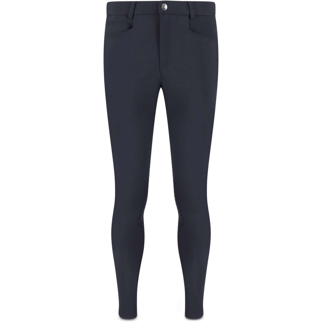 Kentucky Pantalón de Equitación Mexico Knee Grip Hombres Navy