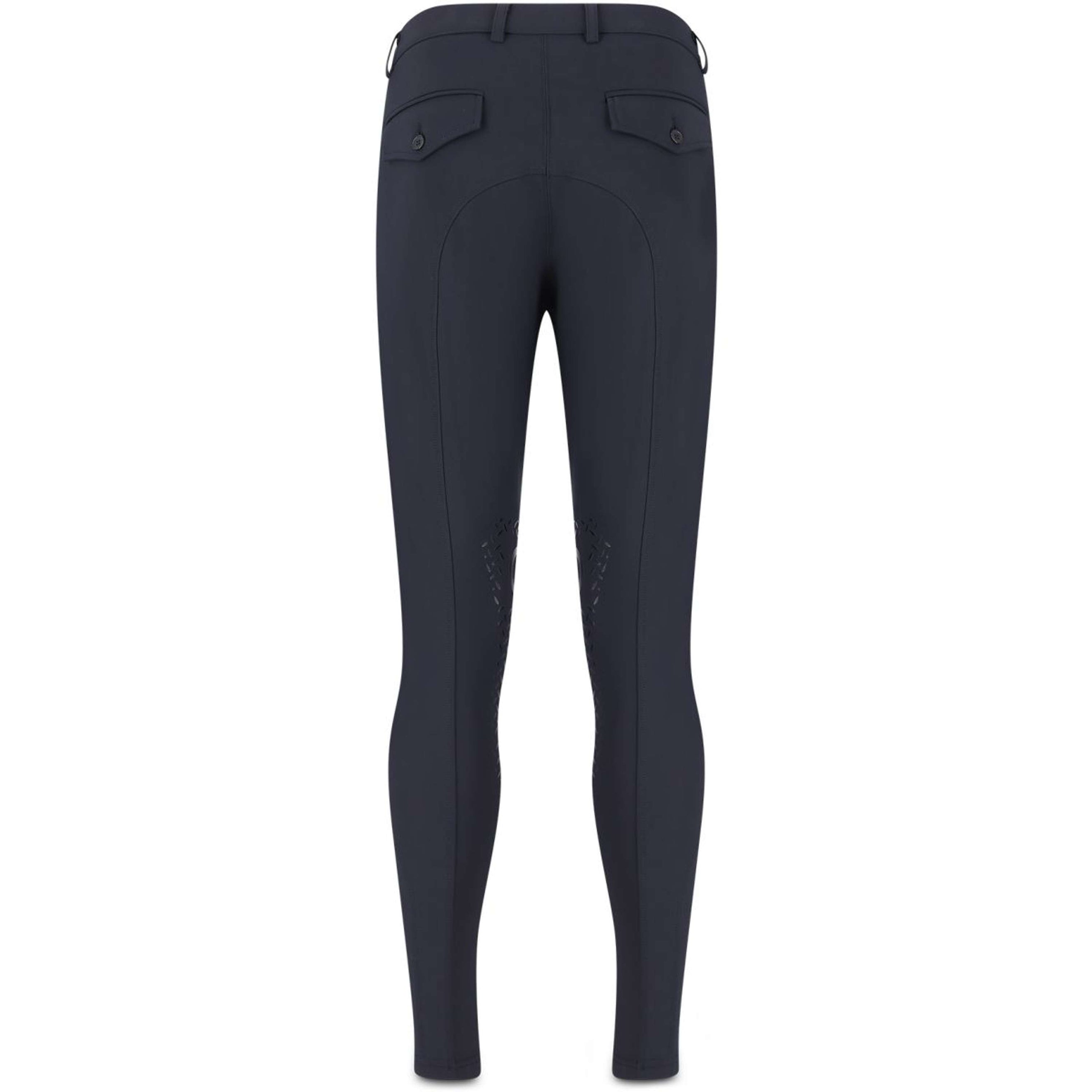 Kentucky Pantalón de Equitación Mexico Knee Grip Hombres Navy