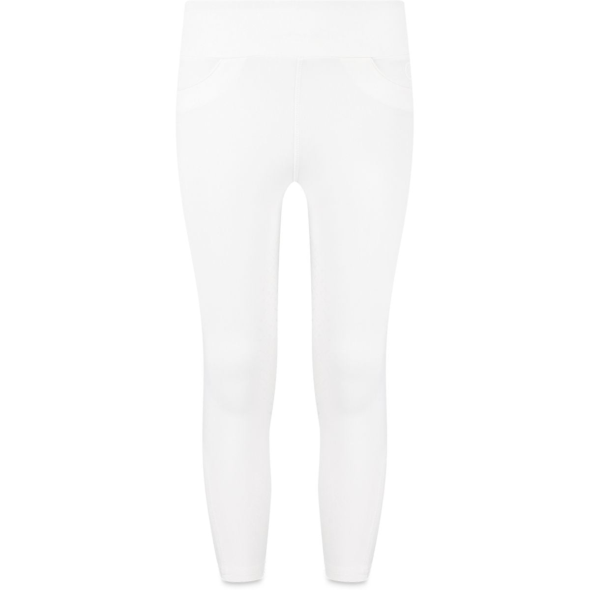 Kentucky Legging de Equitación Miami Knee Grip Girls Blanco