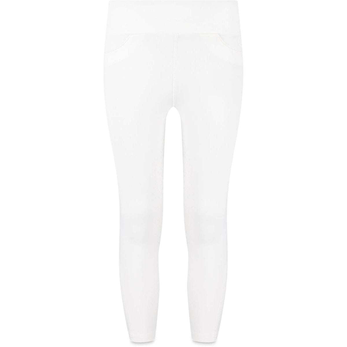 Kentucky Legging de Equitación Miami Knee Grip Girls Blanco