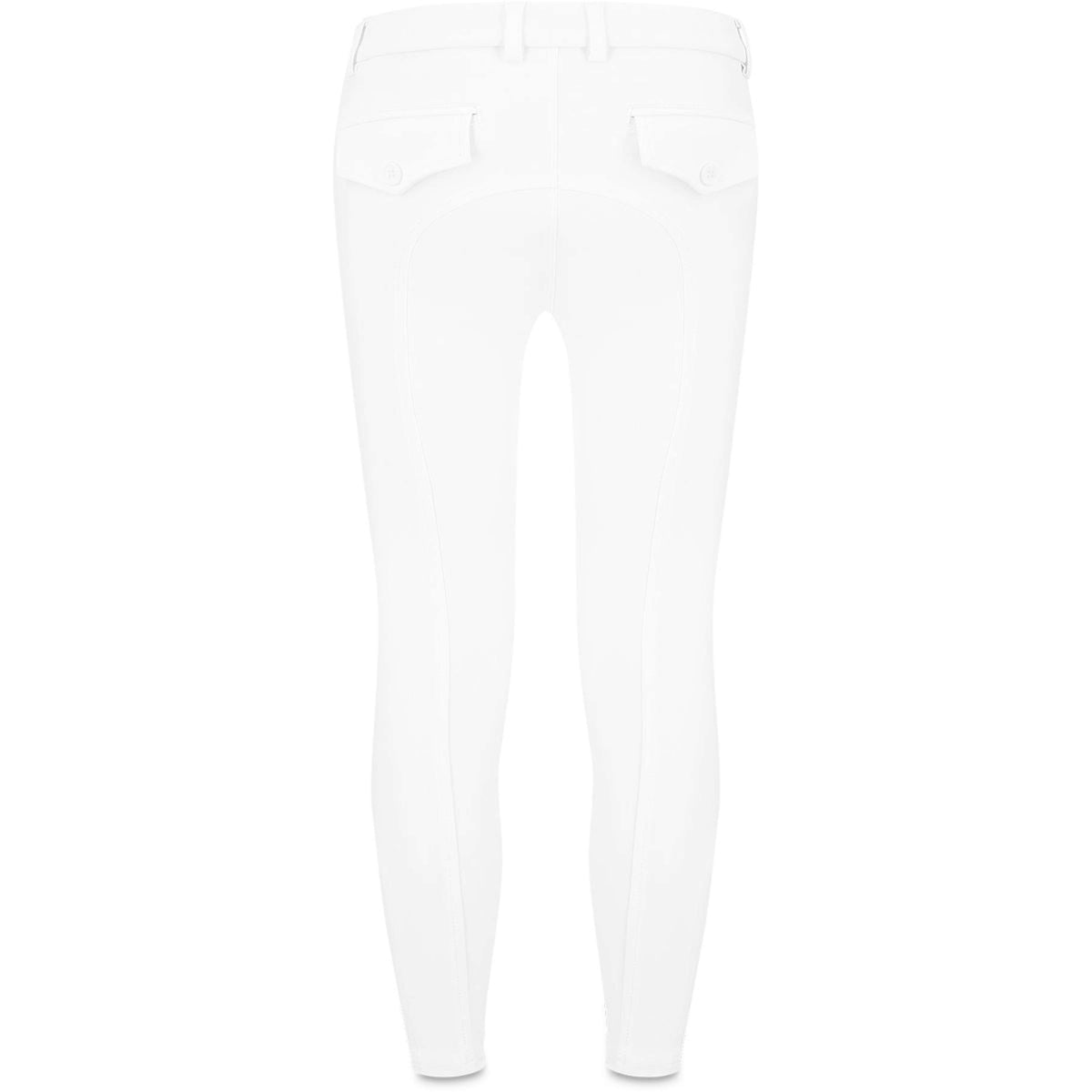 Kentucky Pantalón de Equitación Miami City Knee Grip Girls Blanco