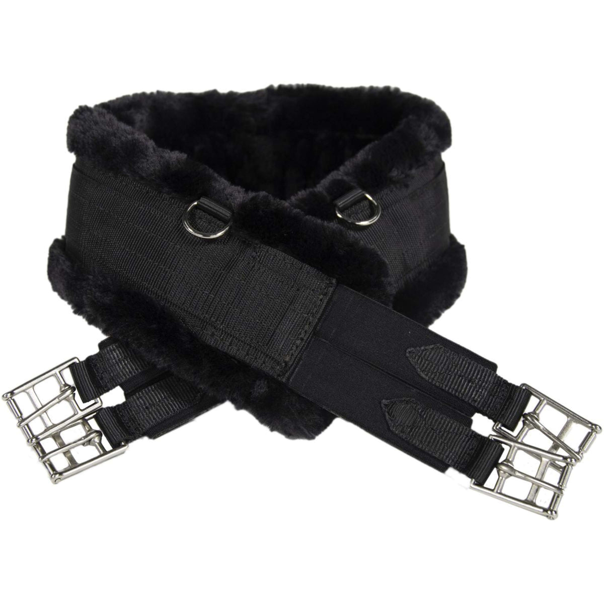 Kentucky Horsewear Cincha Wol Negro