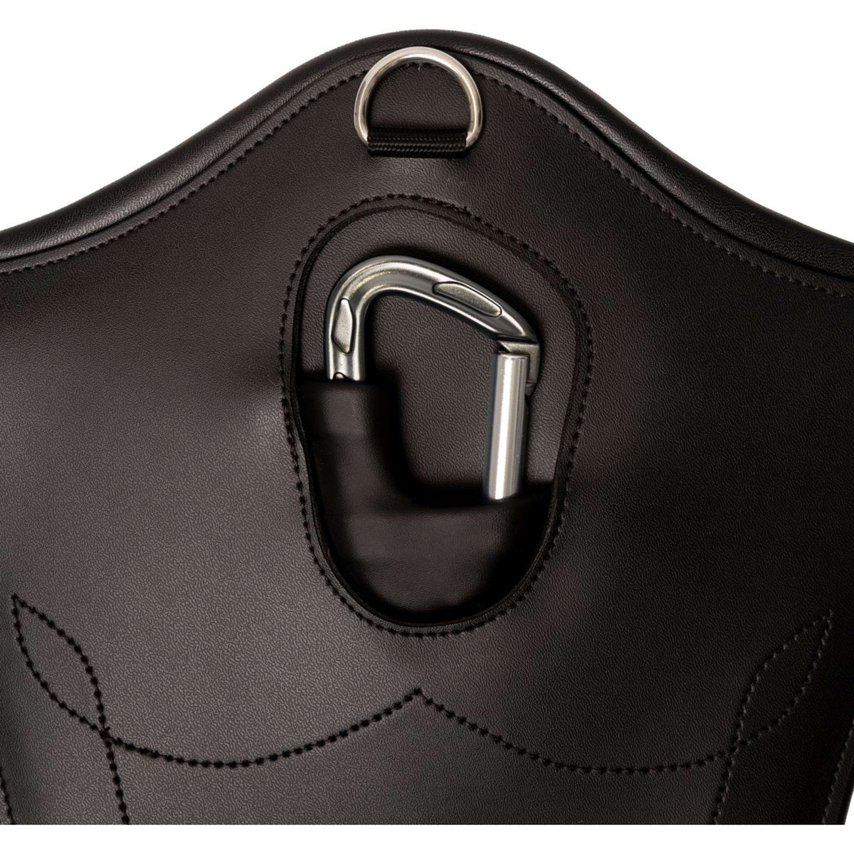 Kentucky Horsewear Cincha de Salto Solapa Ventral Anatomic Negro