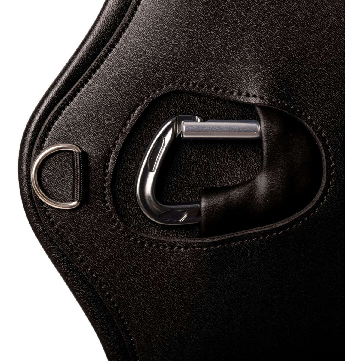 Kentucky Horsewear Cincha de Salto Solapa Ventral Anatomic Negro