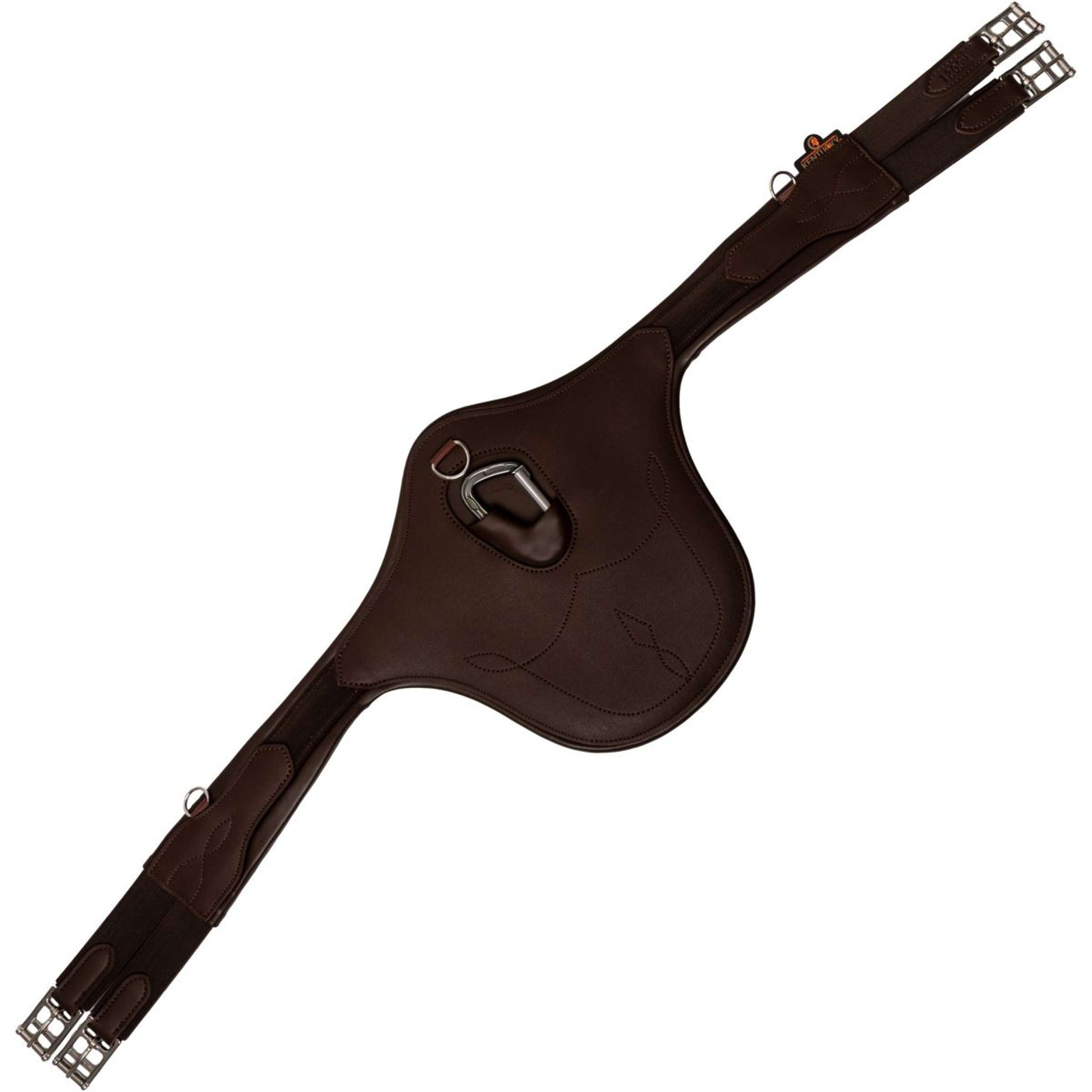 Kentucky Horsewear Cincha de Salto Solapa Ventral Anatomic Marron Kentucky Horsewear Cincha de Salto Solapa Ventral Anatomic Marron