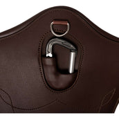 Kentucky Horsewear Cincha de Salto Solapa Ventral Anatomic Marron