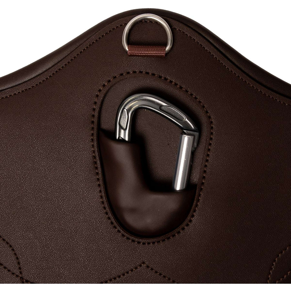 Kentucky Horsewear Cincha de Salto Solapa Ventral Anatomic Marron