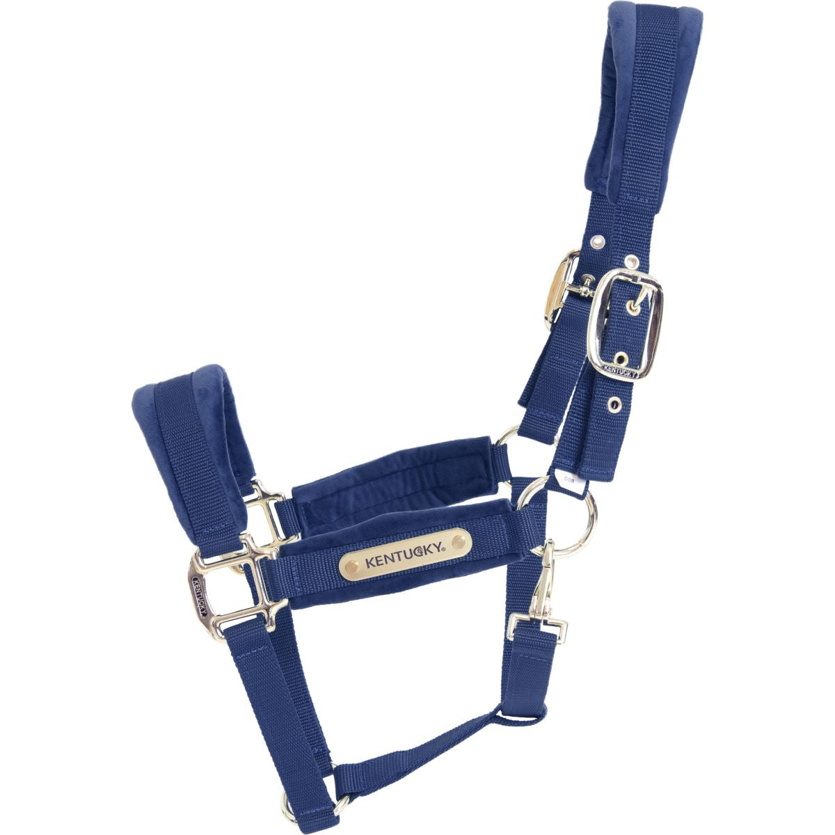 Kentucky Horsewear Cabezada Velvet Navy