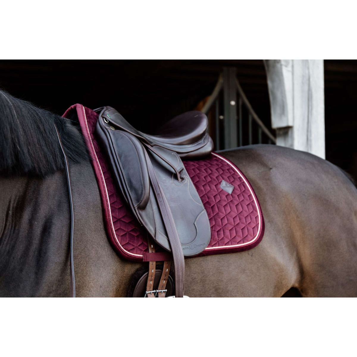 Kentucky Horsewear Mantilla Velvet Doma Bordeaux