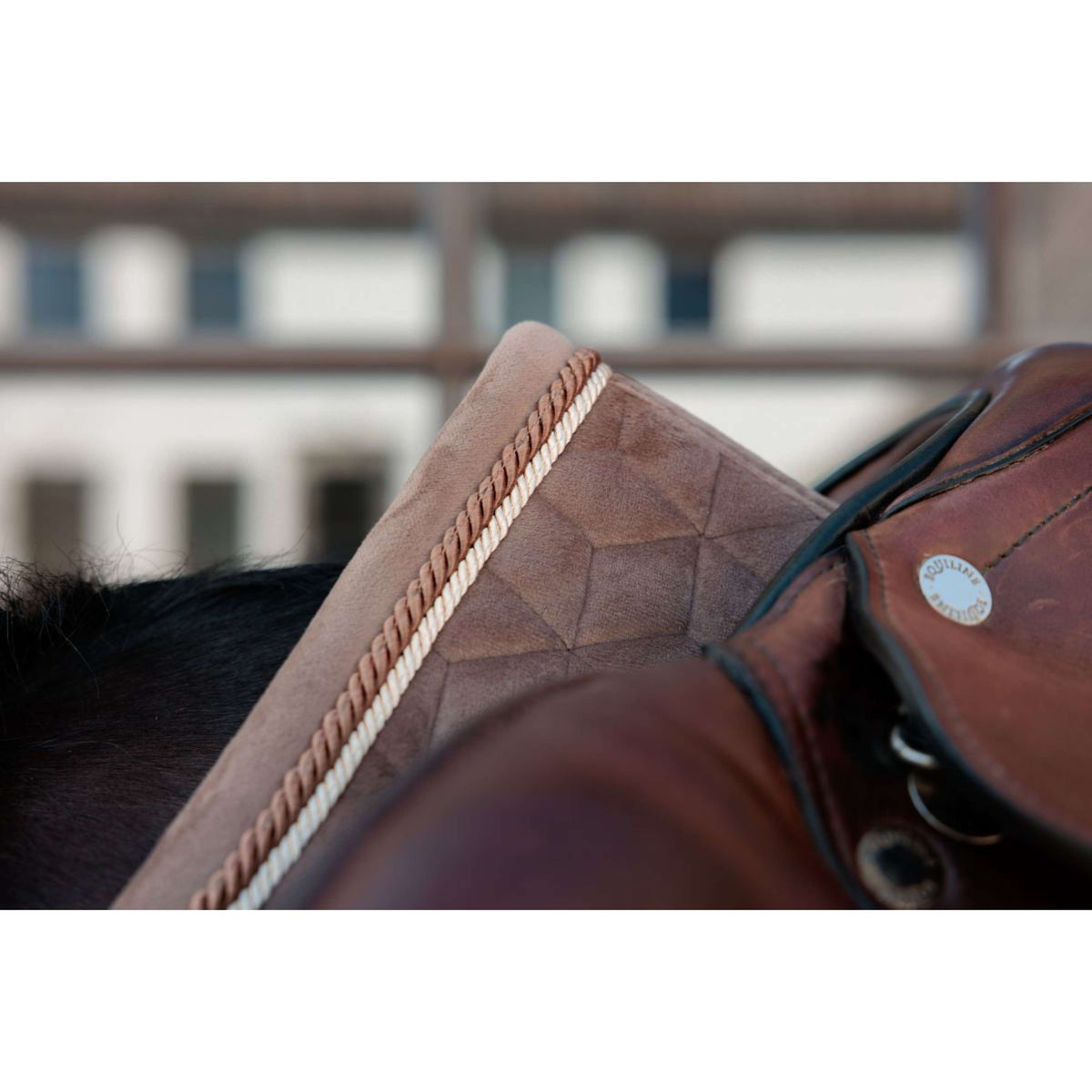 Kentucky Mantilla Velvet saltando Beige