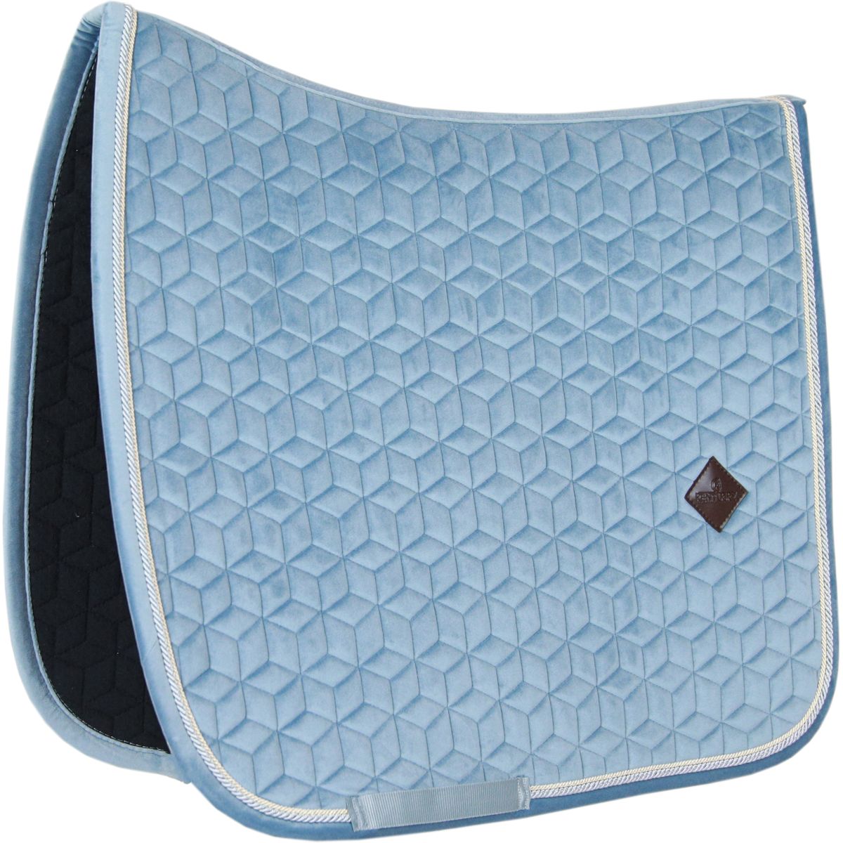 Kentucky Horsewear Mantilla de Doma Clásica Velvet Azul claro