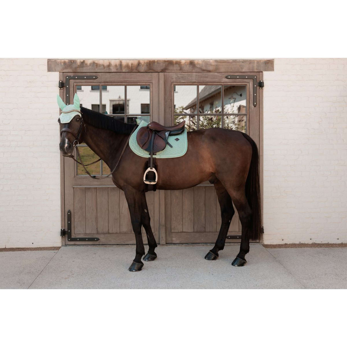 Kentucky Bonete para Orejas Wellington Velvet Mint