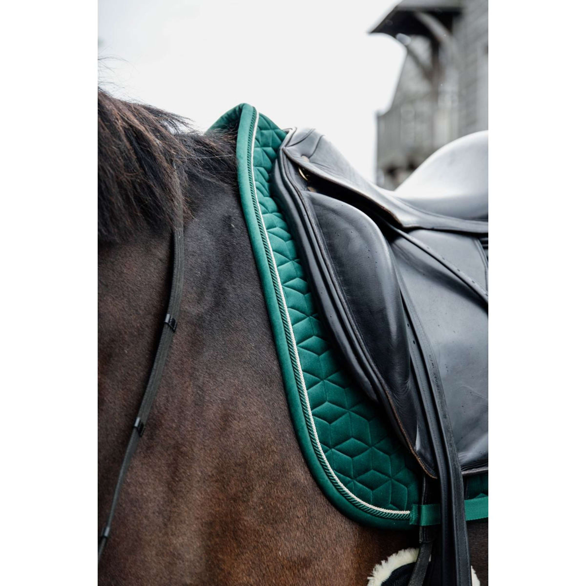 Kentucky Horsewear Mantilla Velvet Doma Verde Oscuro