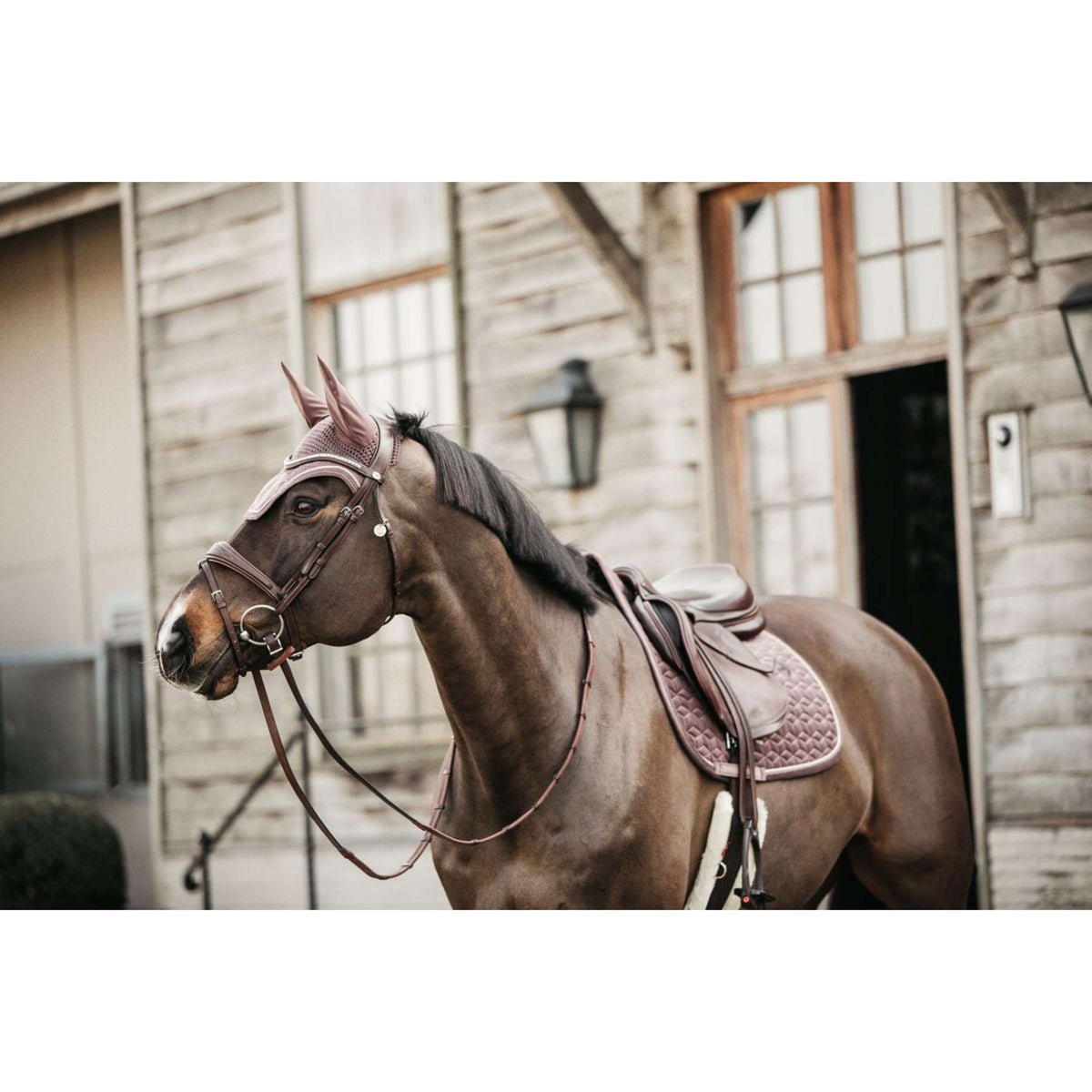 Kentucky Bonete para Orejas Wellington Velvet Beige