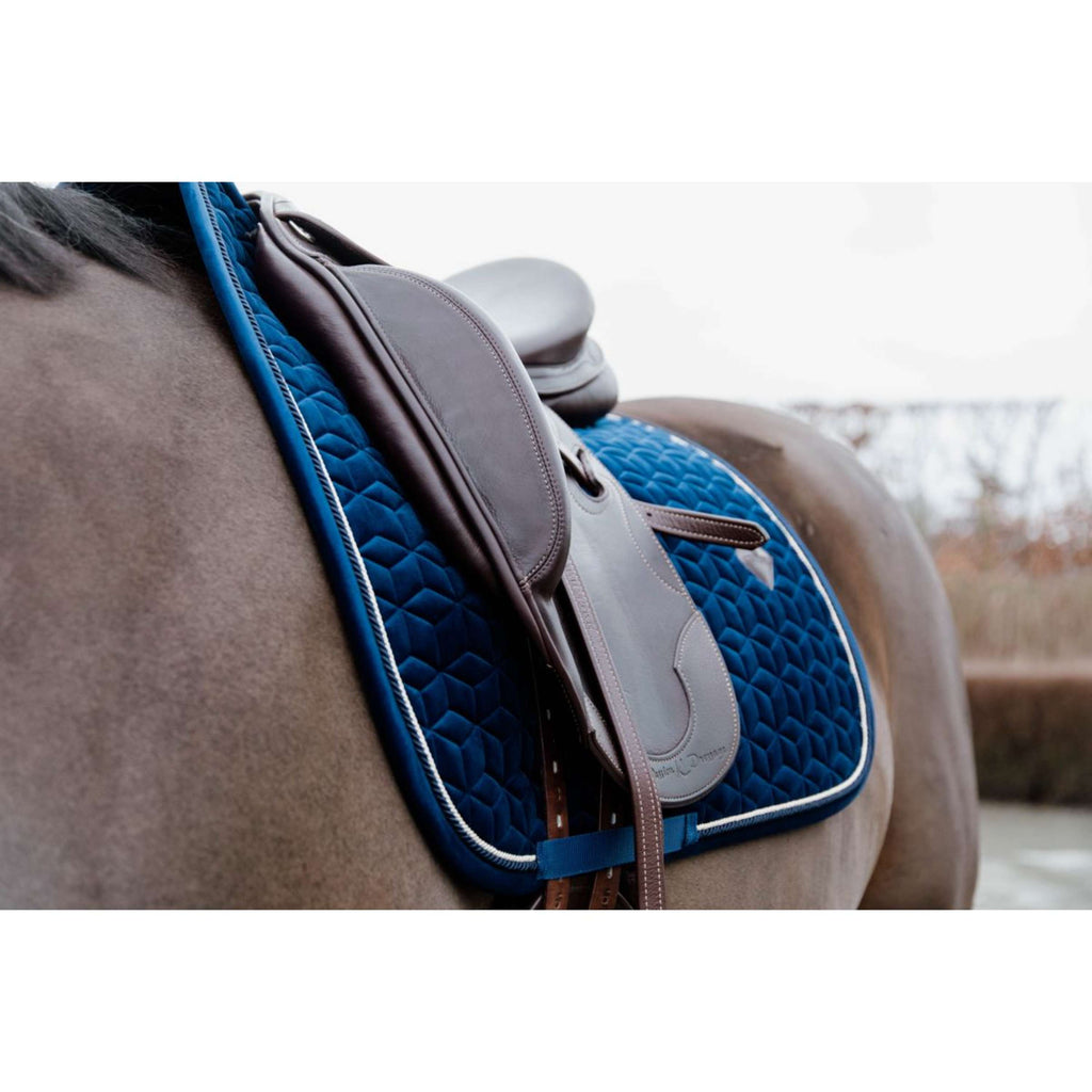 Kentucky Horsewear Mantilla Basic Velvet Doma clásica Navy