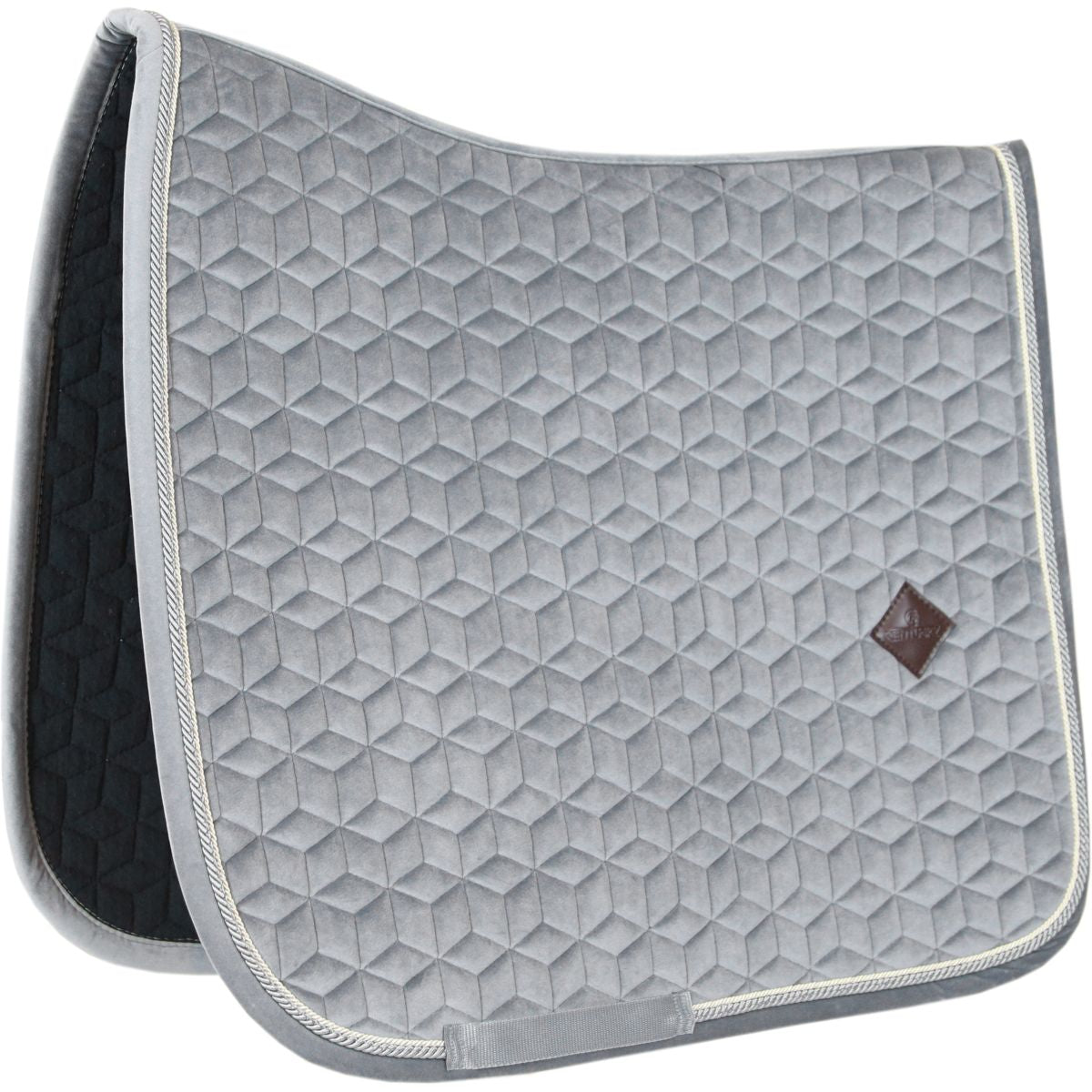 Kentucky Horsewear Mantilla Basic Velvet Doma Gris