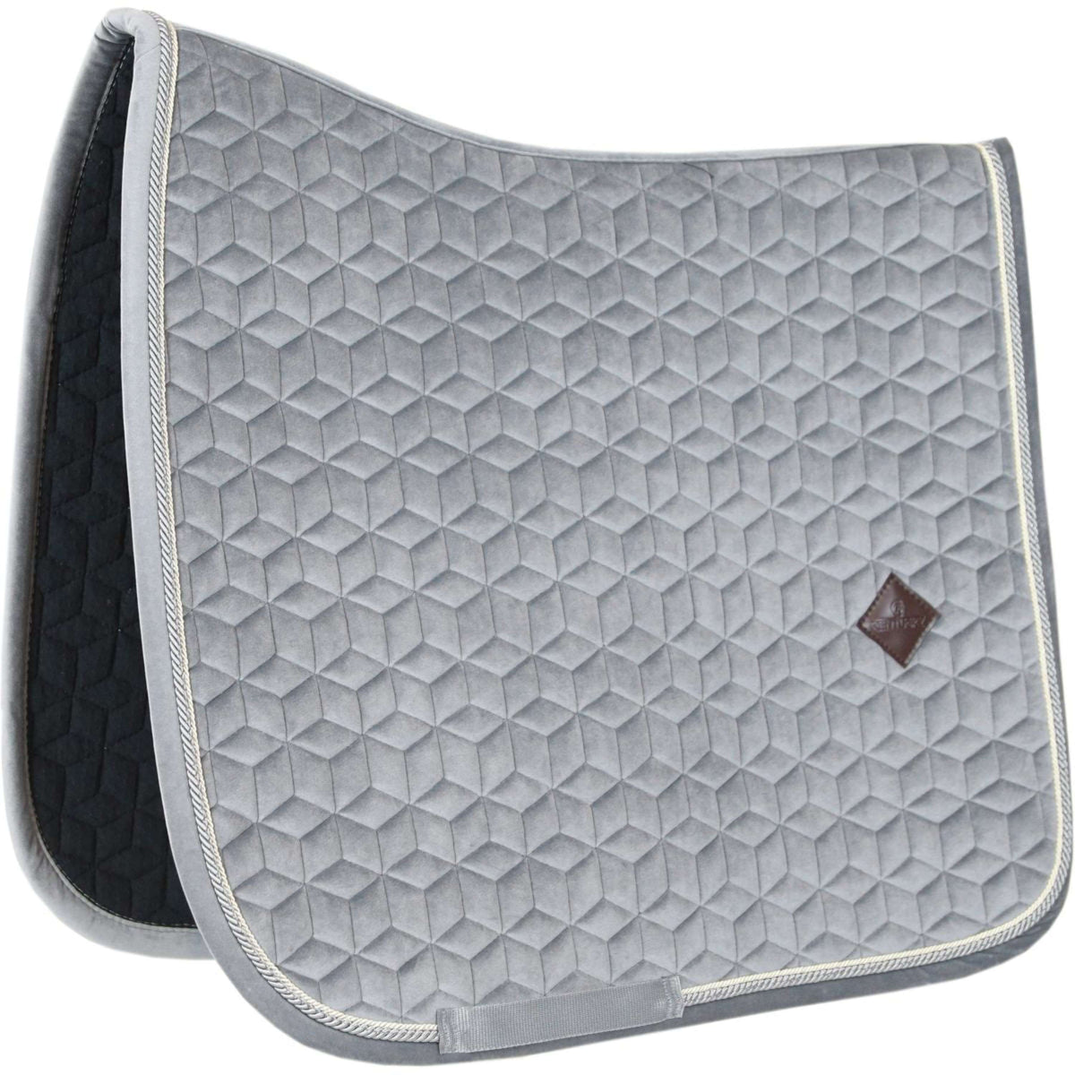 Kentucky Horsewear Mantilla Basic Velvet Doma Gris