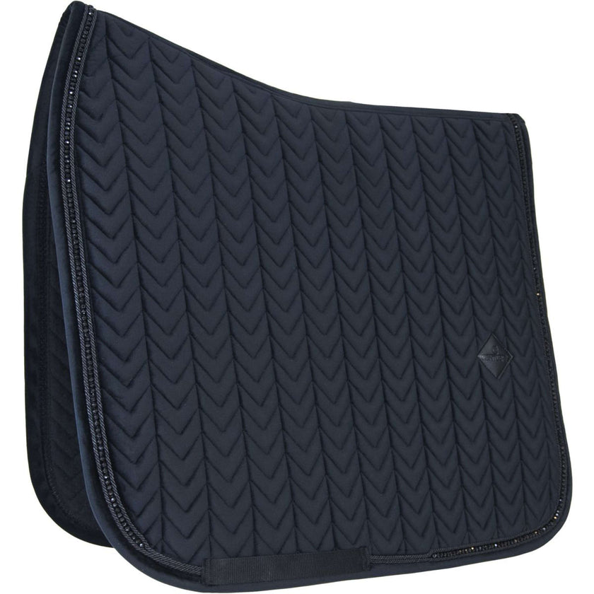 Kentucky Horsewear Mantilla Velvet Pearls Doma Negro