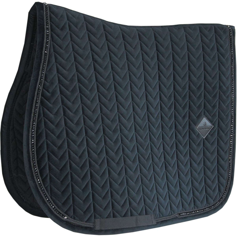 Kentucky Horsewear Mantilla Velvet Pearls Saltando Negro
