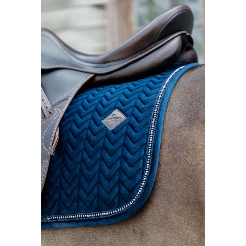 Kentucky Horsewear Mantilla Velvet Pearls Doma clásica Navy