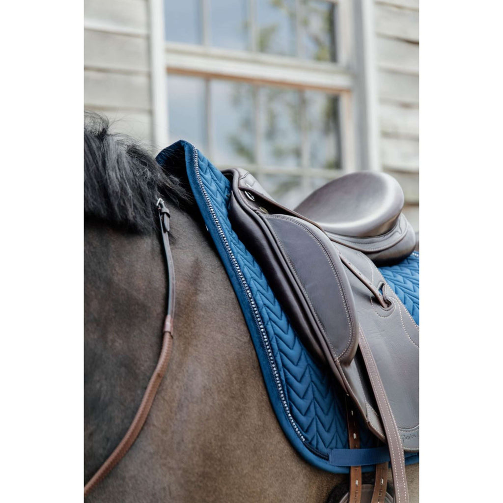 Kentucky Horsewear Mantilla Velvet Pearls Doma clásica Navy