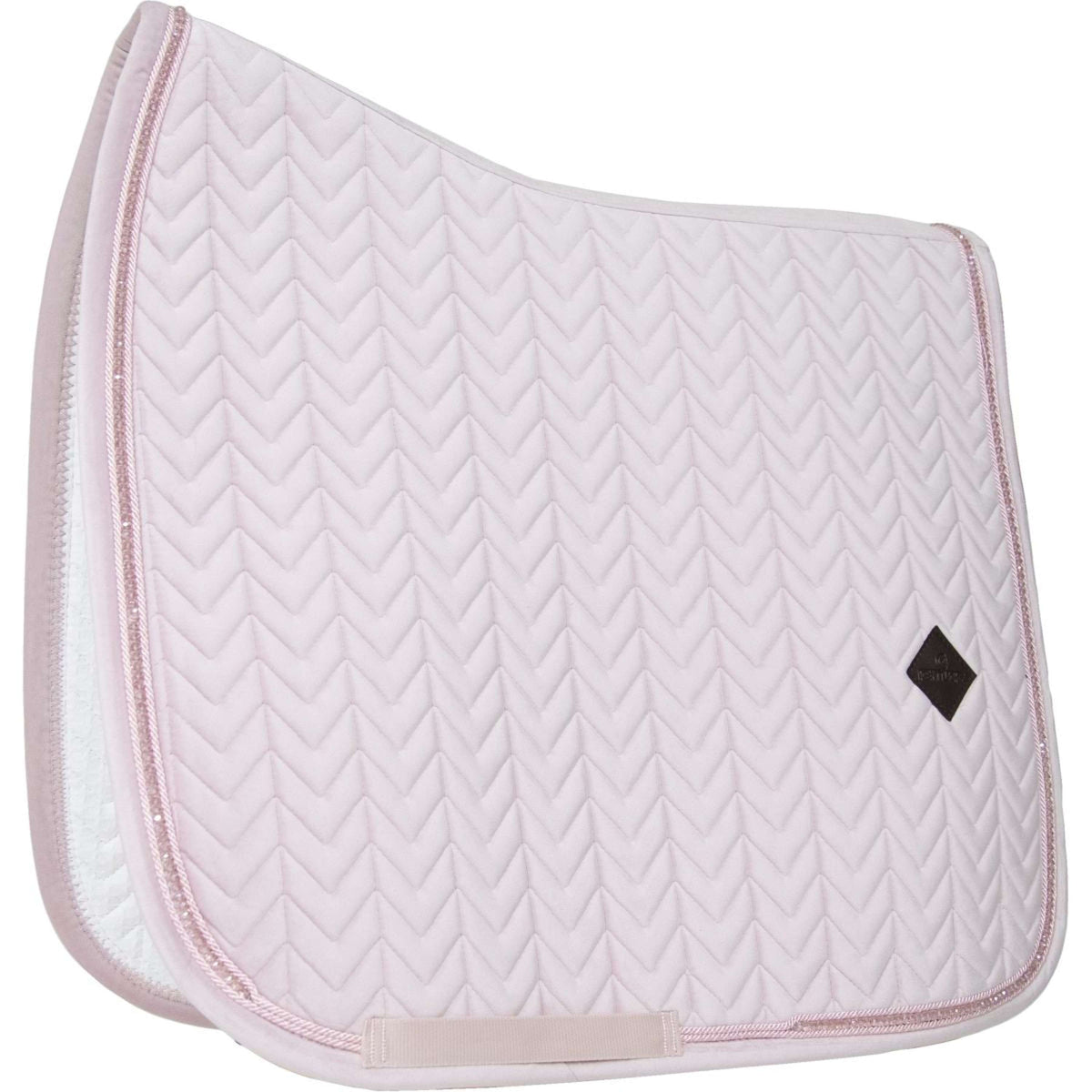Kentucky Horsewear Mantilla Velvet Pearls Doma clásica Soft Rose