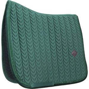 Kentucky Horsewear Mantilla Velvet Pearls Doma clásica Pine Green