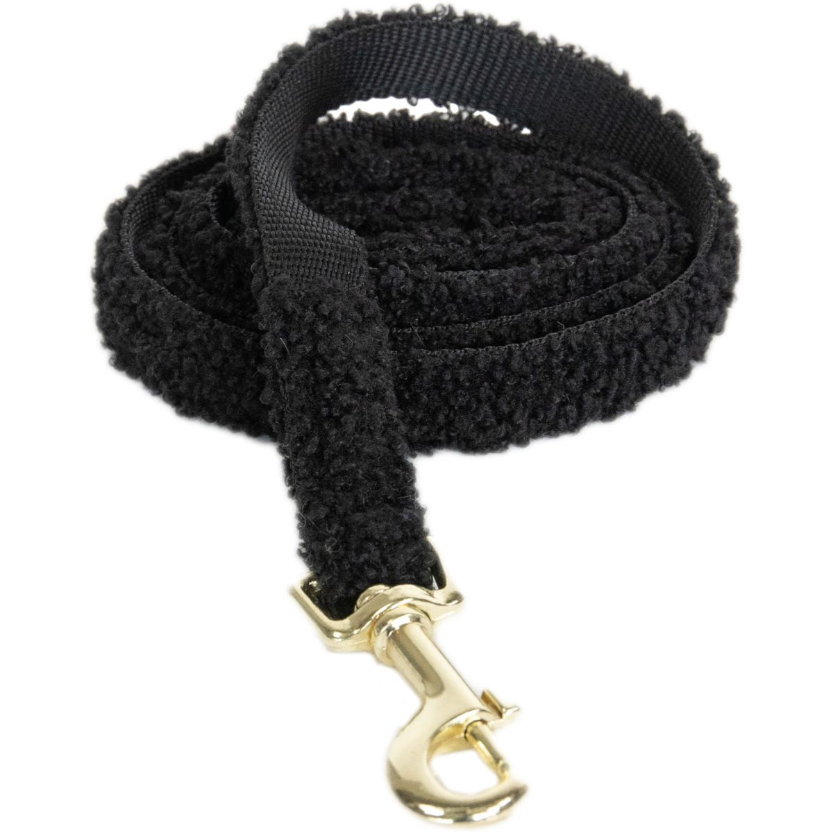 Kentucky Dogwear Correa para Perro Teddy Fleece Negro