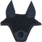 Kentucky Horsewear Bonete para Orejas Wellington 3D Logo Negro