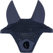 Kentucky Horsewear Bonete para Orejas Wellington 3D Logo Soundless Navy