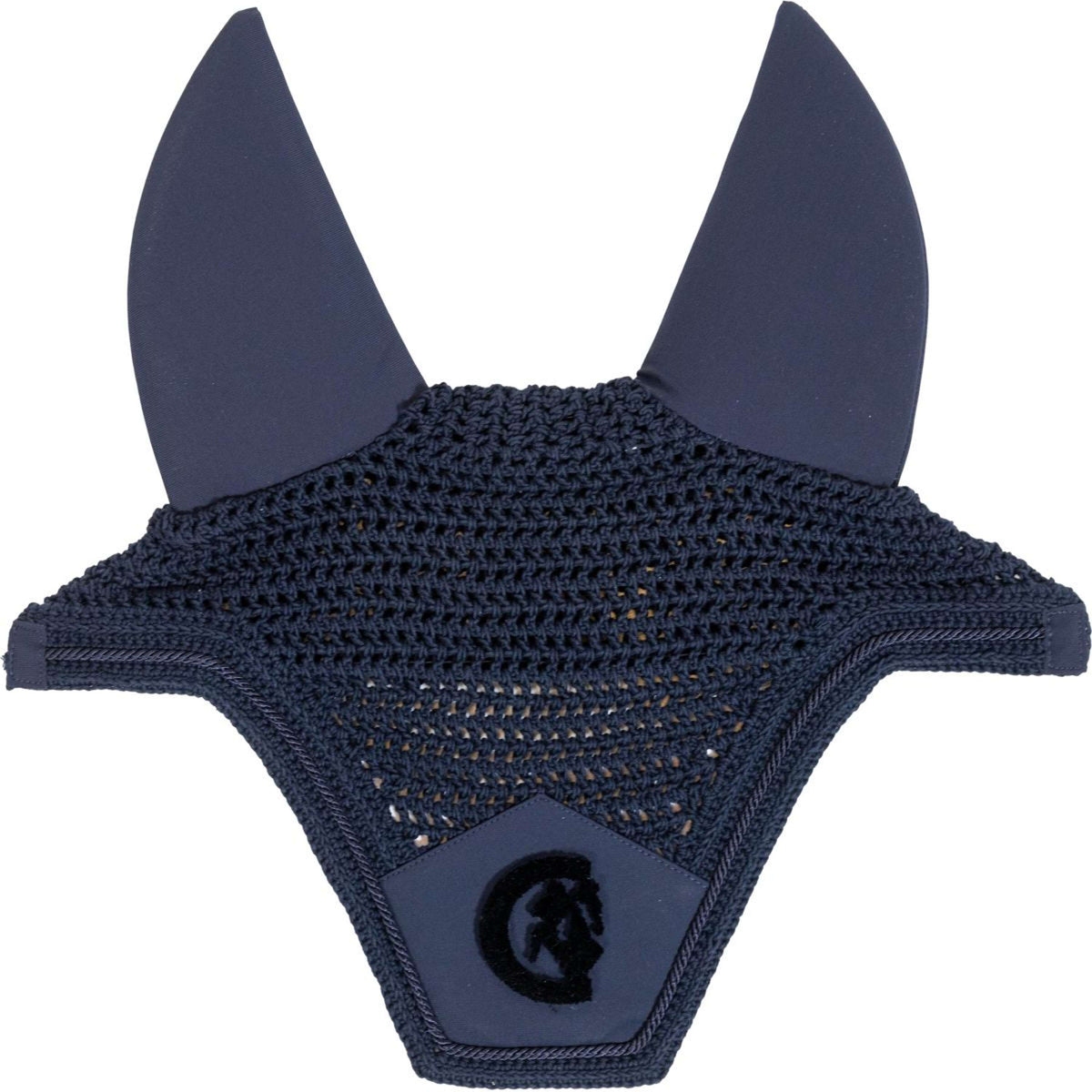 Kentucky Horsewear Bonete para Orejas Wellington 3D Logo Soundless Navy