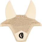 Kentucky Horsewear Bonete para Orejas Wellington 3D Logo Soundless Beige