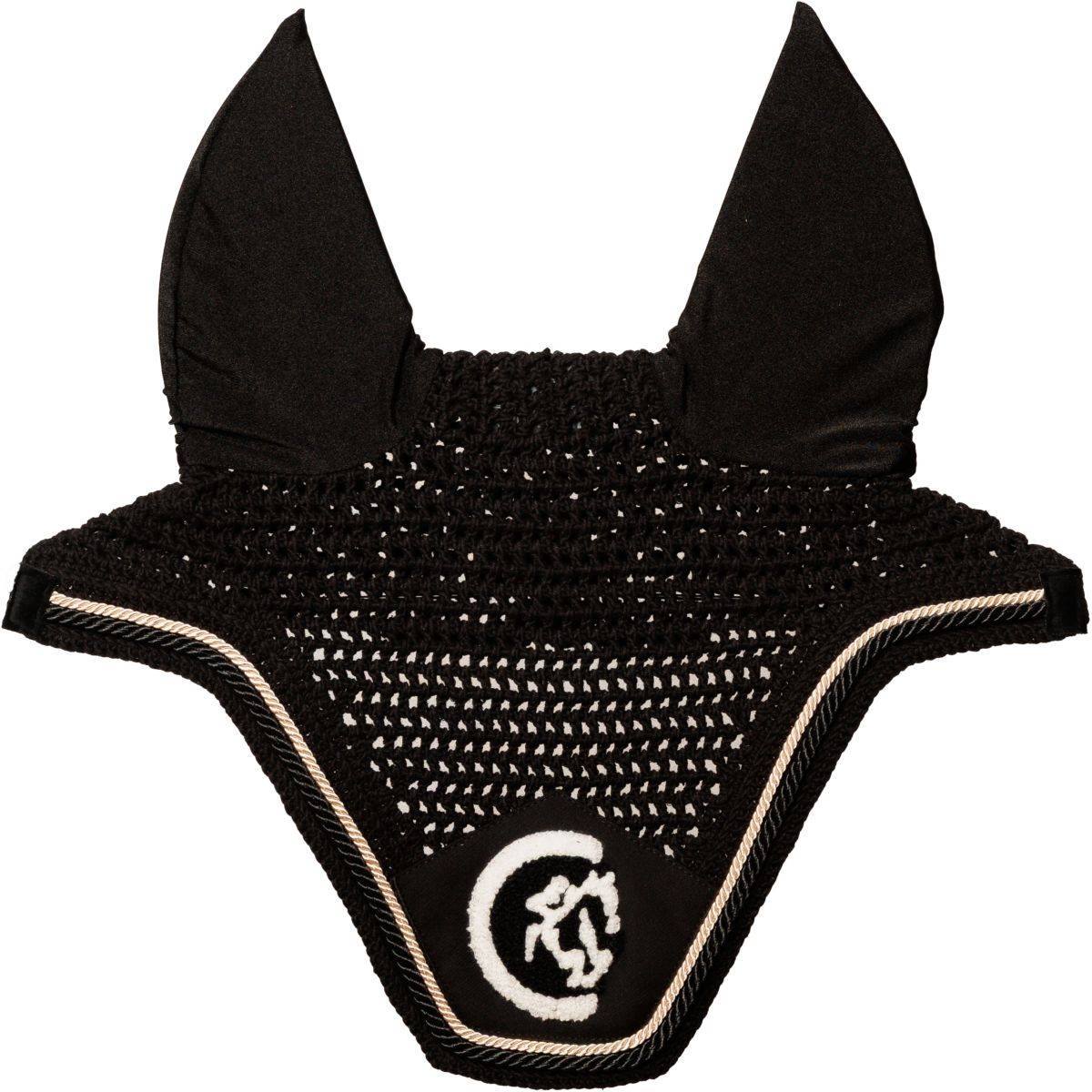 Kentucky Bonete para Orejas Wellington Soundless 3D Logo Rope Negro