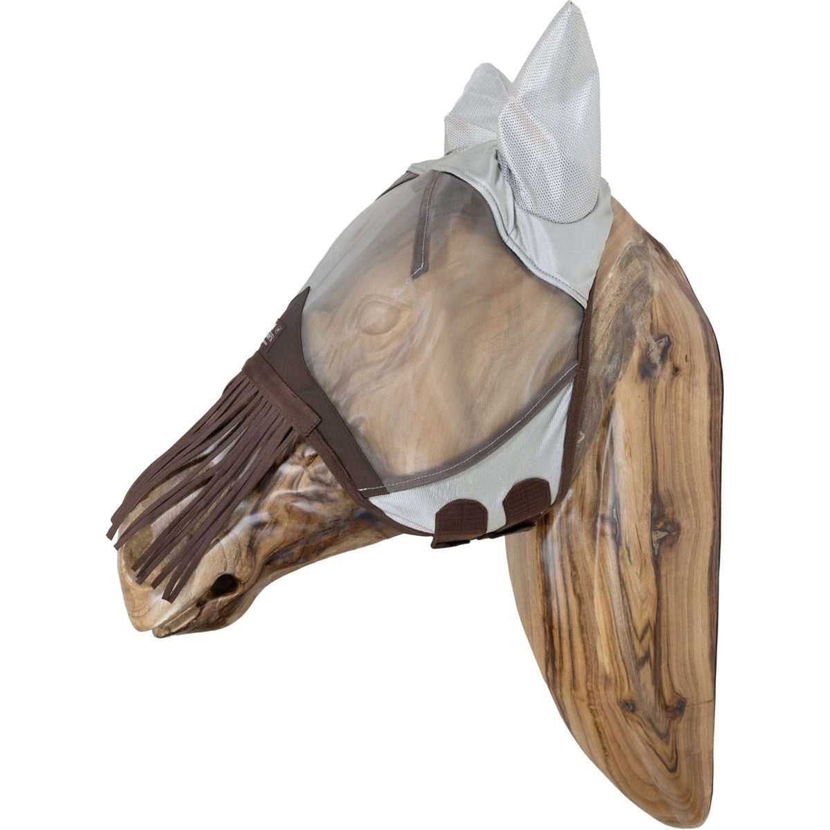 Kentucky Horsewear Máscara para Moscas Classic Plata