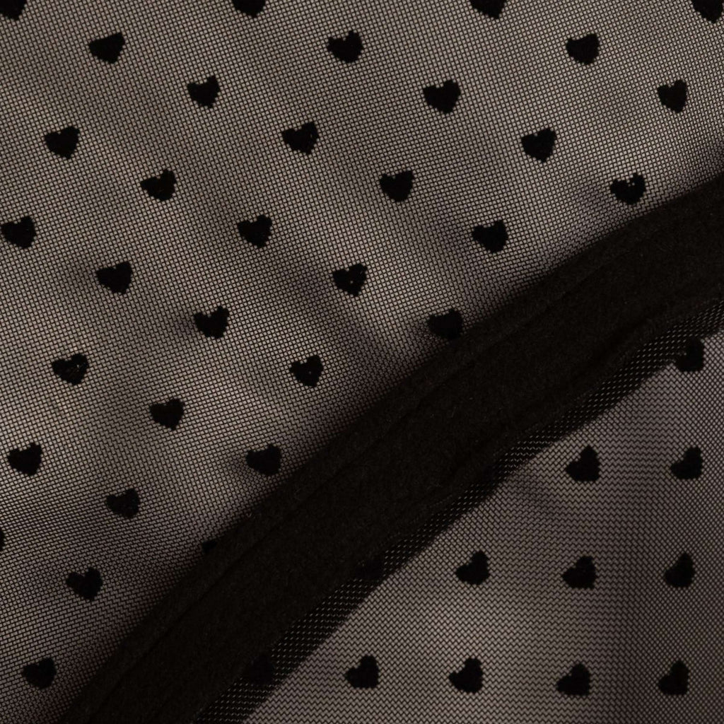 Kentucky Máscara para Moscas Heart con Orejas y Nariz Negro