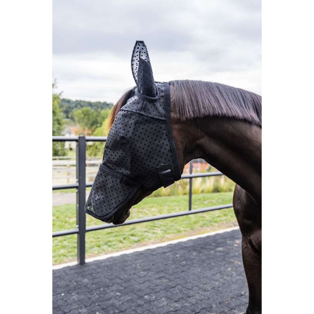 Kentucky Máscara para Moscas Heart con Orejas y Nariz Negro