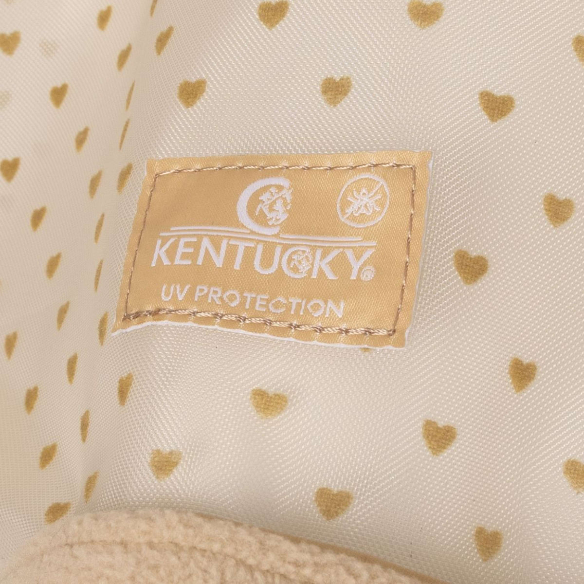 Kentucky Máscara para Moscas Heart con Orejas y Nariz Beige