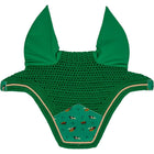 Kentucky Bonete para Orejas Wellington Velvet Horse Printing Verde